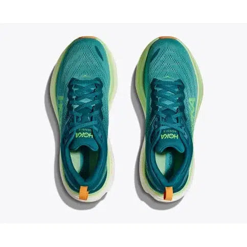 HOKA MENS BONDI 8 - DEEP LAGOON/OCEAN MINT-Hoka