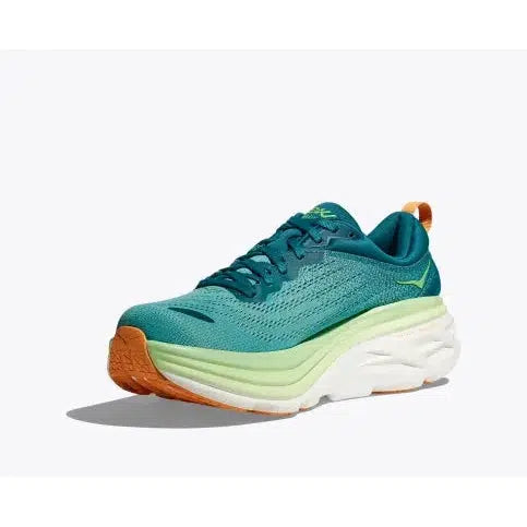 HOKA MENS BONDI 8 - DEEP LAGOON/OCEAN MINT-Hoka
