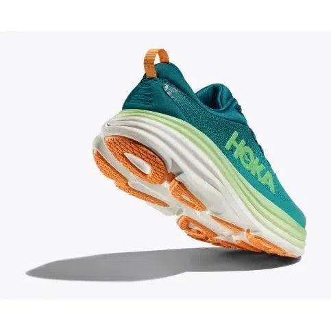 HOKA MENS BONDI 8 - DEEP LAGOON/OCEAN MINT-Hoka