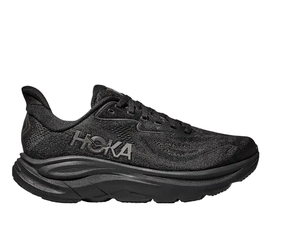 Men's Clifton 10 Wide - Black/ Black