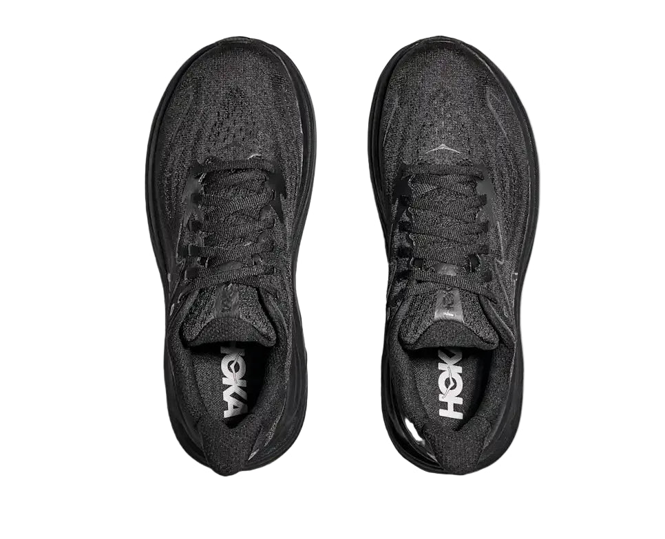 Men's Clifton 10 Wide - Black/ Black
