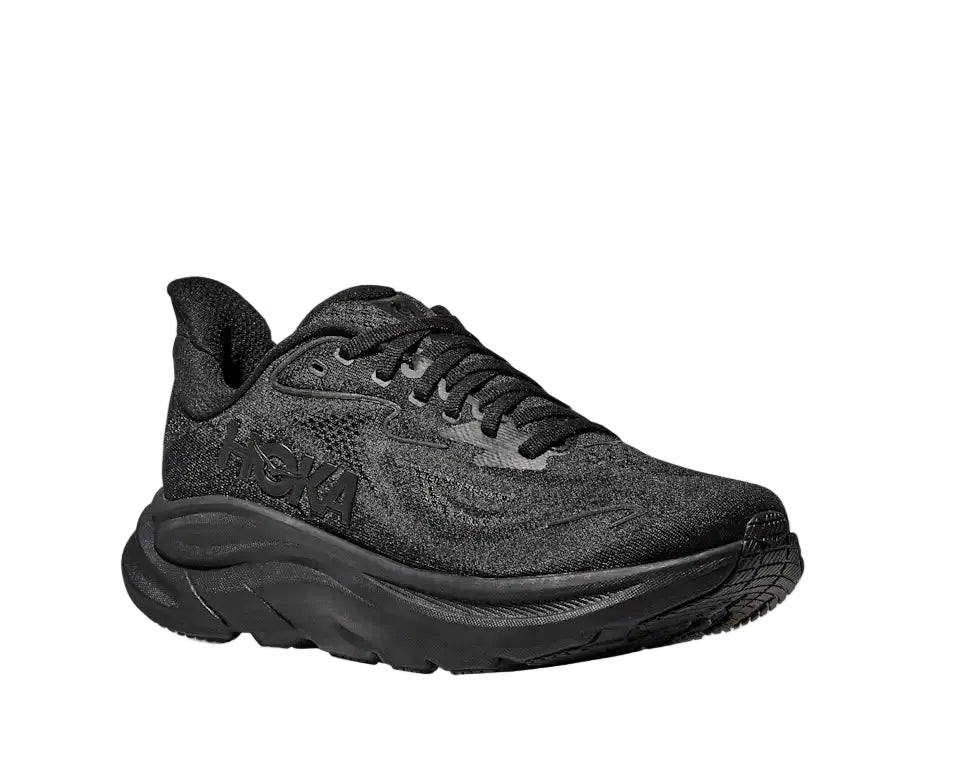 Men's Clifton 10 Wide - Black/ Black