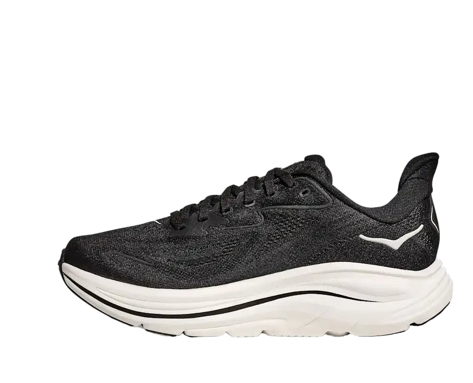 Men's Clifton 10 Wide - Black/ White