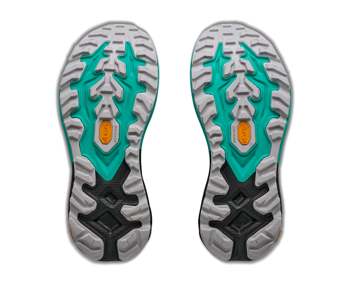 Women's Mafate 5 - BLACK / ELECTRIC AQUA