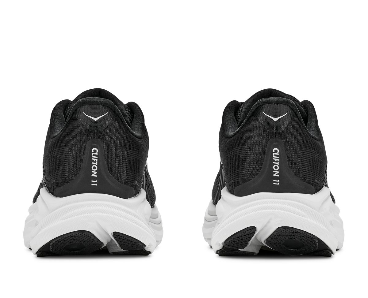 Men's Clifton 11 - BLACK / WHITE