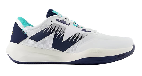 Men's FuelCell 796v4 Padel - White with nb navy and cyber jade
