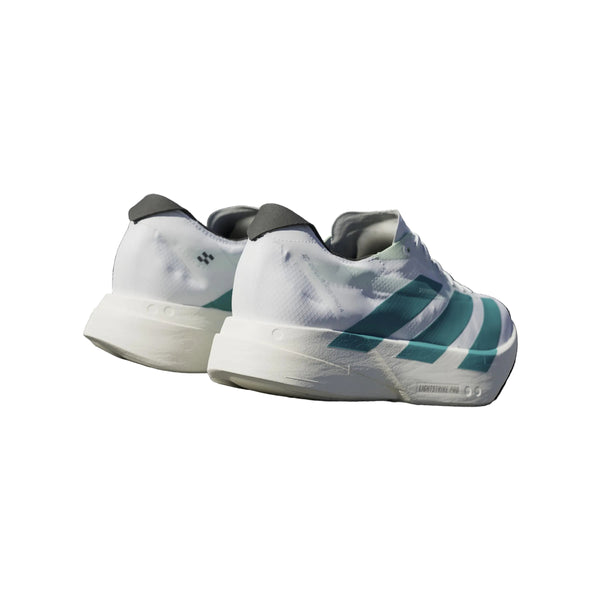 Men's Adizero Adios Pro 4 - Ftwr white/pure teal/carbon - The
