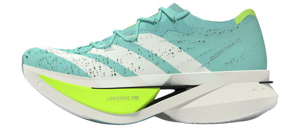 sevenstars ③ Men's Adizero Prime X3 Strung - flash aqua/zero met./lucid lemon