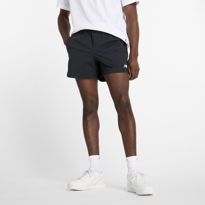 NB ATHLETICS 5IN STRETCH WOVEN SHORT - Black