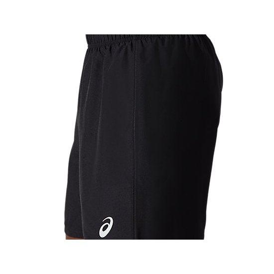 Asics black deals shorts