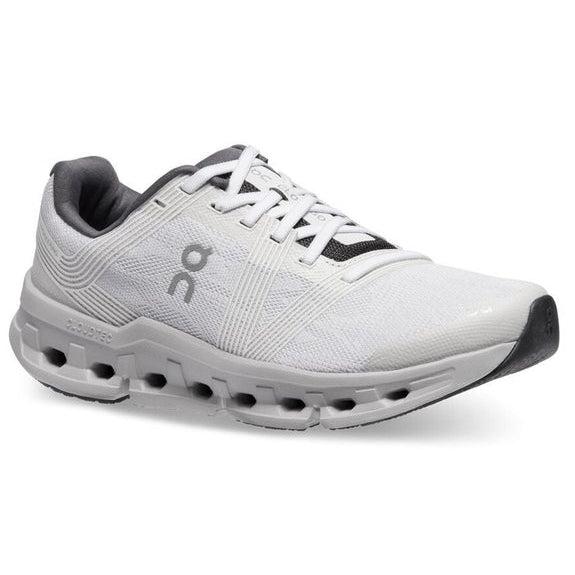 ON Women's Cloudgo Road Running Shoes-White/Glacier-On