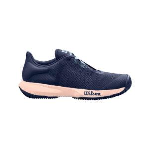 Wilson Womens Kaos Swift Court Shoes - Peacoat/Scallop Shell/Baby Blue-Wilson