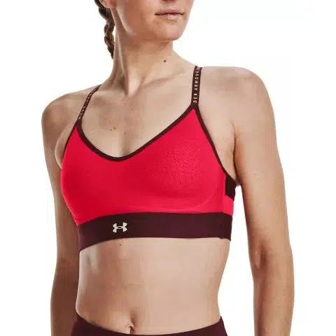 Red Under Armour Brassiere sport UA Infinity Low Strappy - Get The Label
