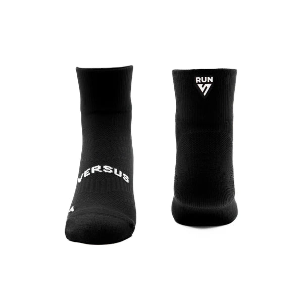 Versus Black Running Quarter Socks