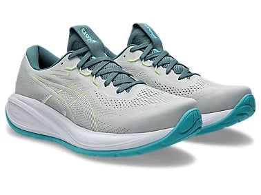 Men's Gel-Cumulus 28 - CLOUD GREY/ENERGY AQUA