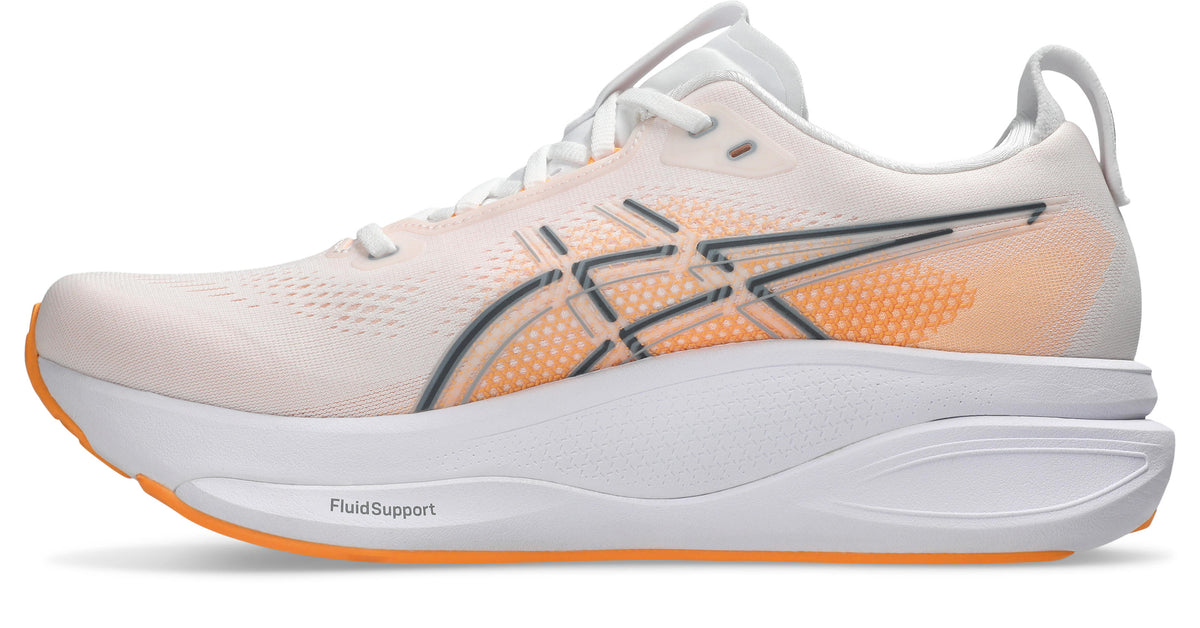 Men's Gel-Kayano 33 - WHITE/STADIUM ORANGE
