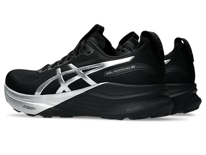 Men's Gel-Kayano 32 Platinum - Platinum/ Black