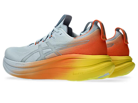 Men's Gel-Nimbus 28 - Sky/ Sun Peach