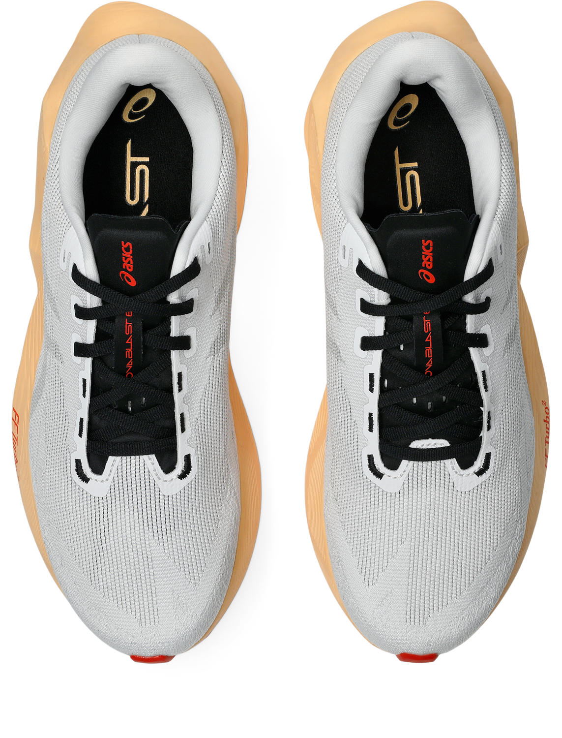 Men's Novablast 6 -WHITE/ORANGE GLOW
