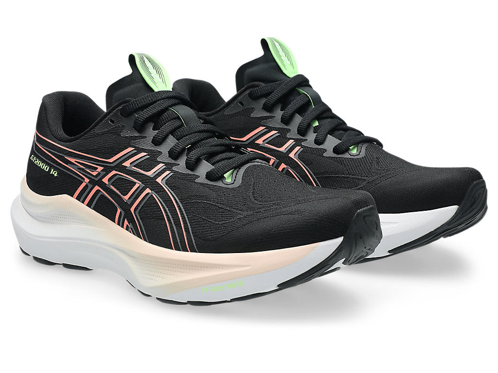 Women's GT-2000 14 - Black/ Sun Coral