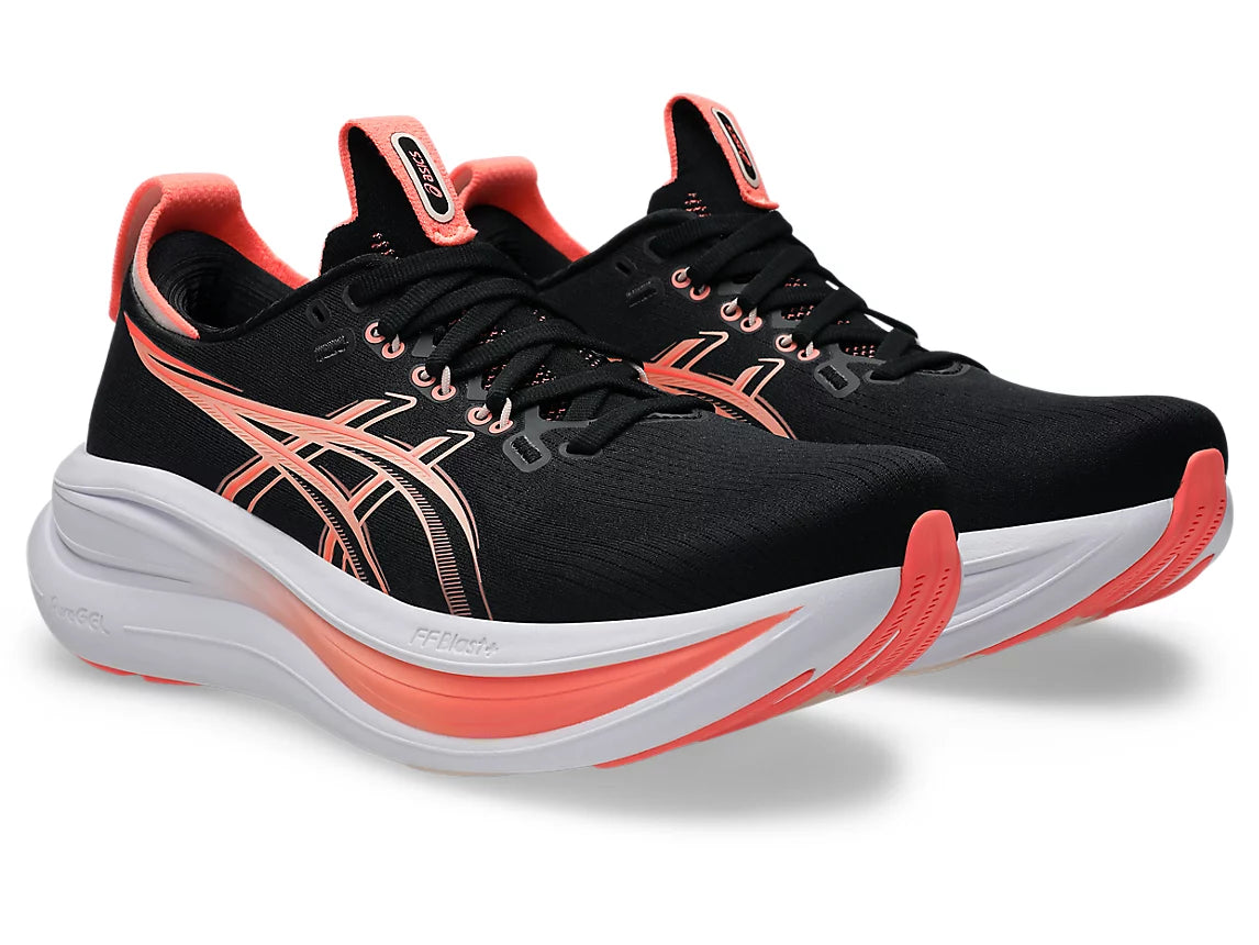 Women's Gel-Nimbus 28 - BLACK/PEARL PINK