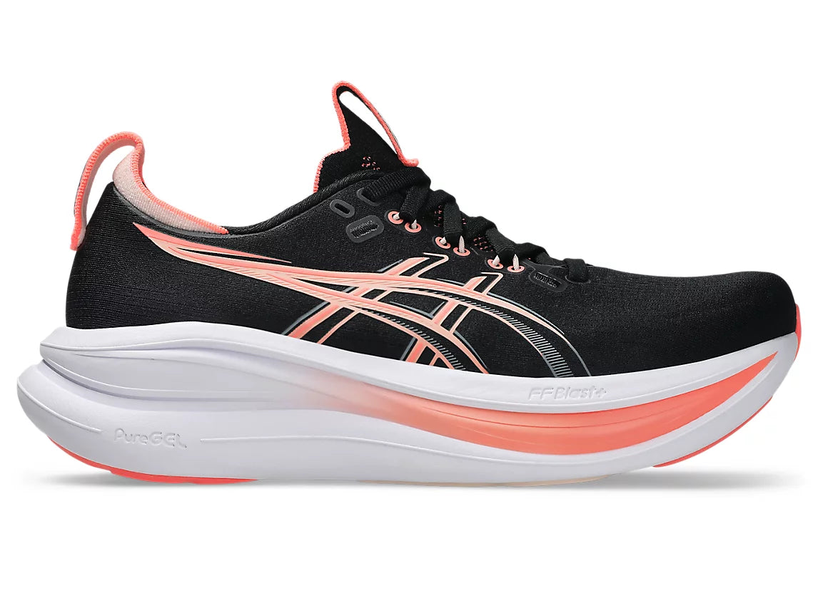Women's Gel-Nimbus 28 - BLACK/PEARL PINK