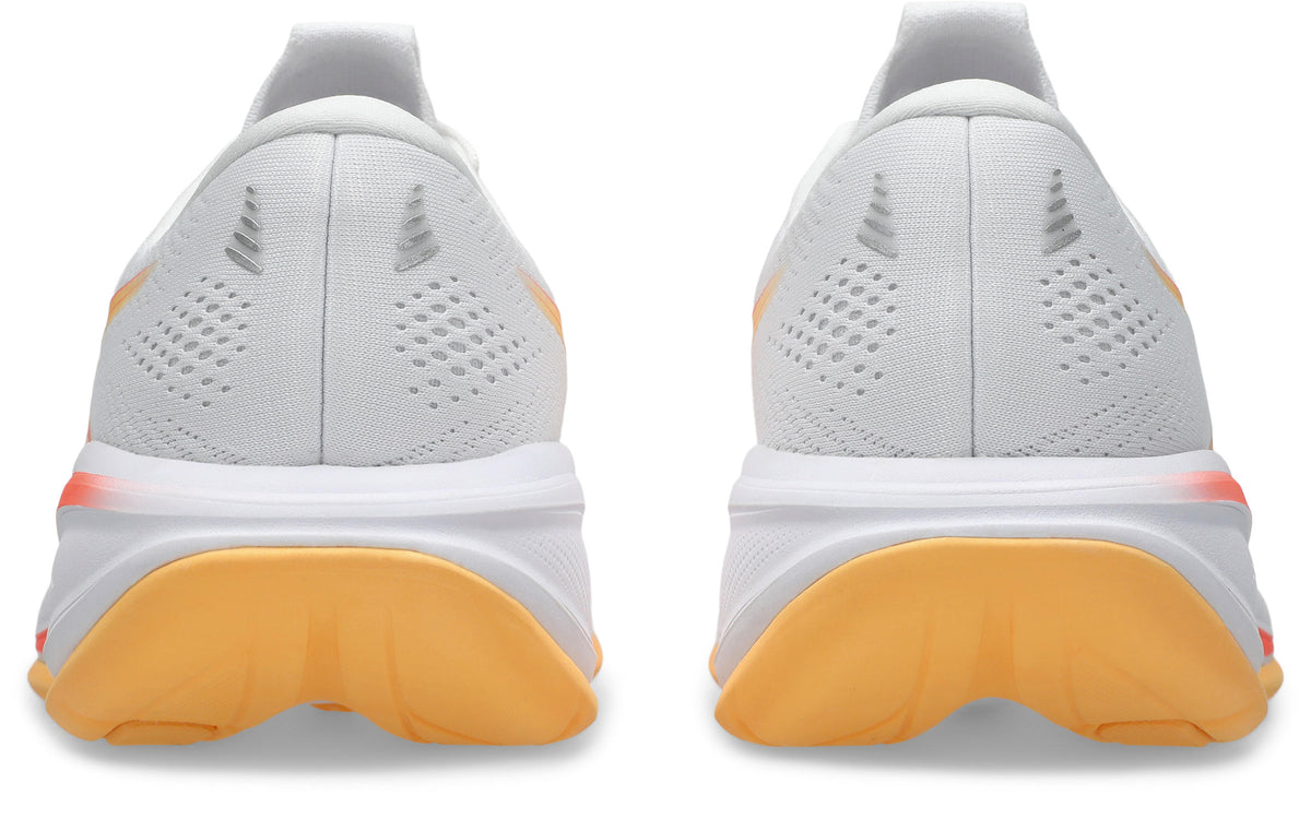 Women's Gel-Cumulus 28 - WHITE/ORANGE GLOW