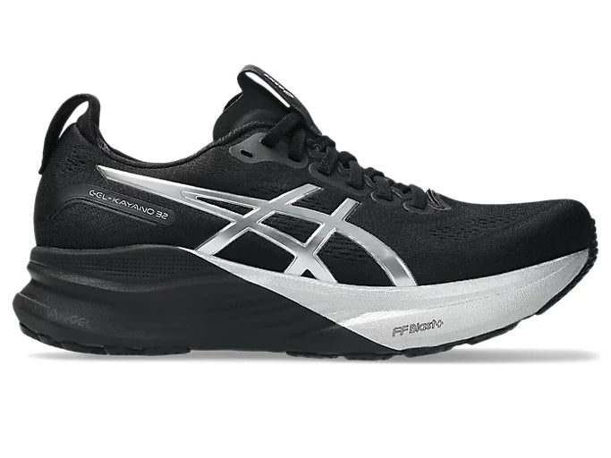 Women's Gel-Kayano 32 Platinum - Platinum/ Black