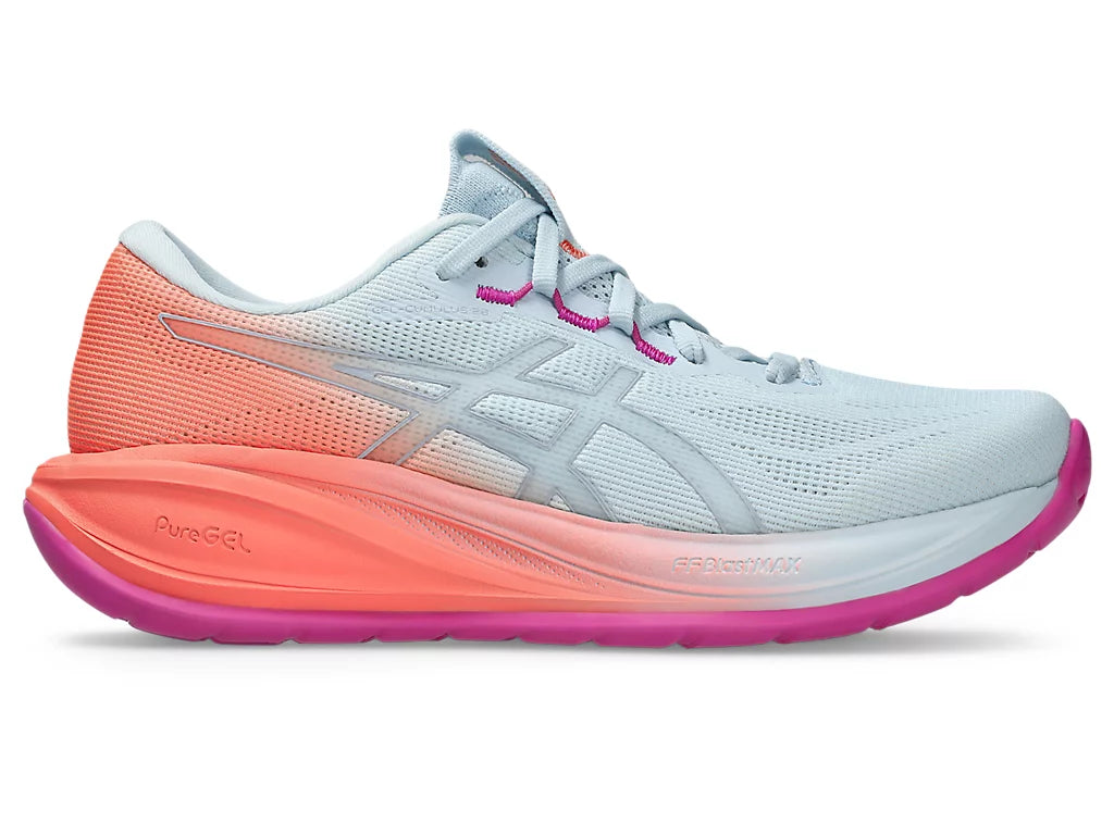 Women's Gel-Cumulus 28 - Sky/ Sun Coral