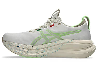 Women's Gel-Nimbus 28 - Cream/ Illuminate Green