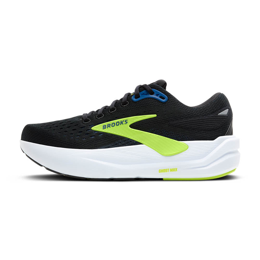 Men's Ghost Max 3 - Black/Navy/Acid Lime