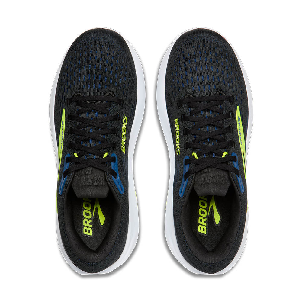 Men's Ghost Max 3 - Black/Navy/Acid Lime