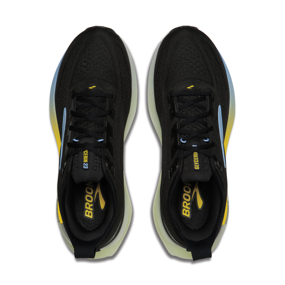 Men's Glycerin 23 - Black/Cyber Yellow/Nightlife