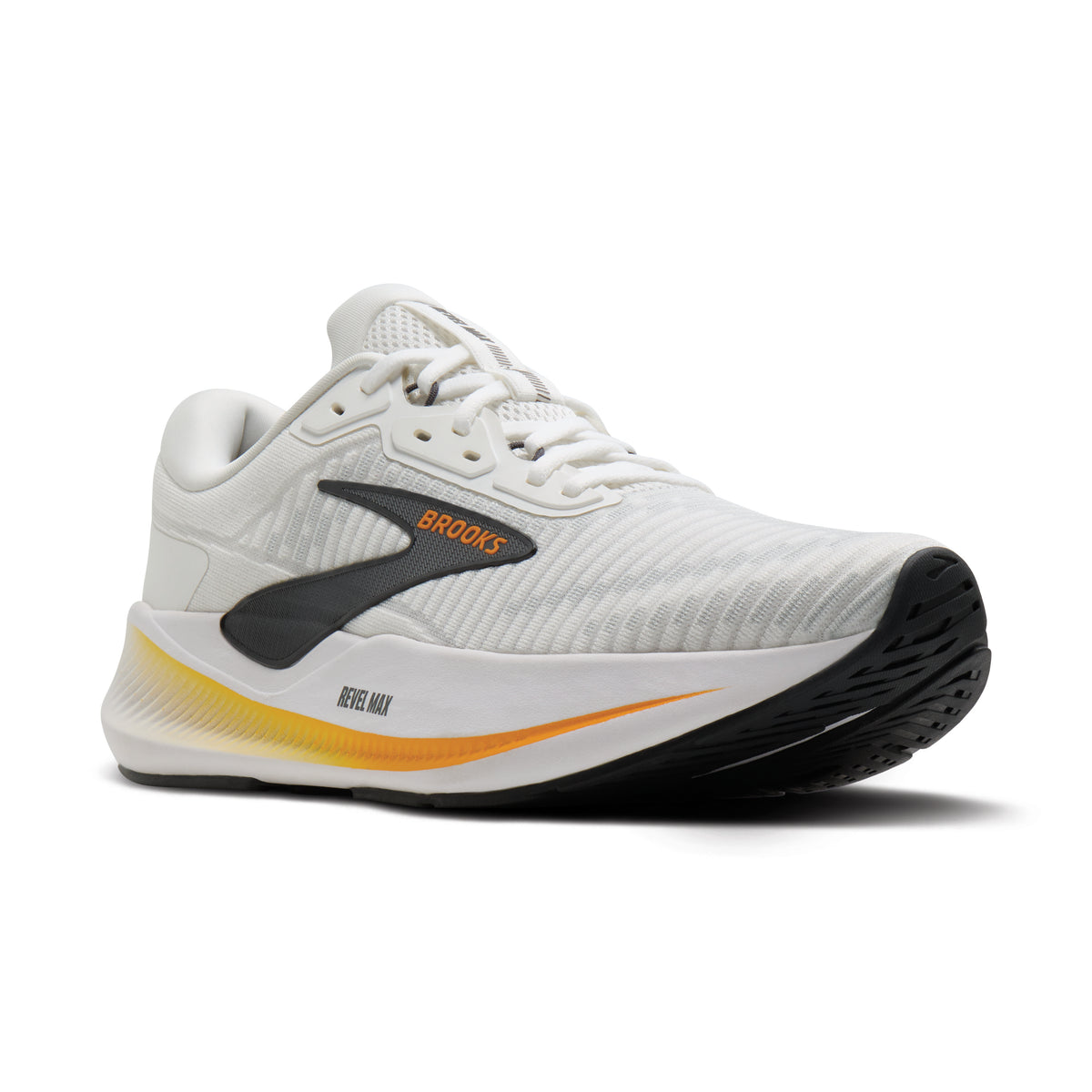 Men's Revel Max - White/Blackened Pearl/Orange