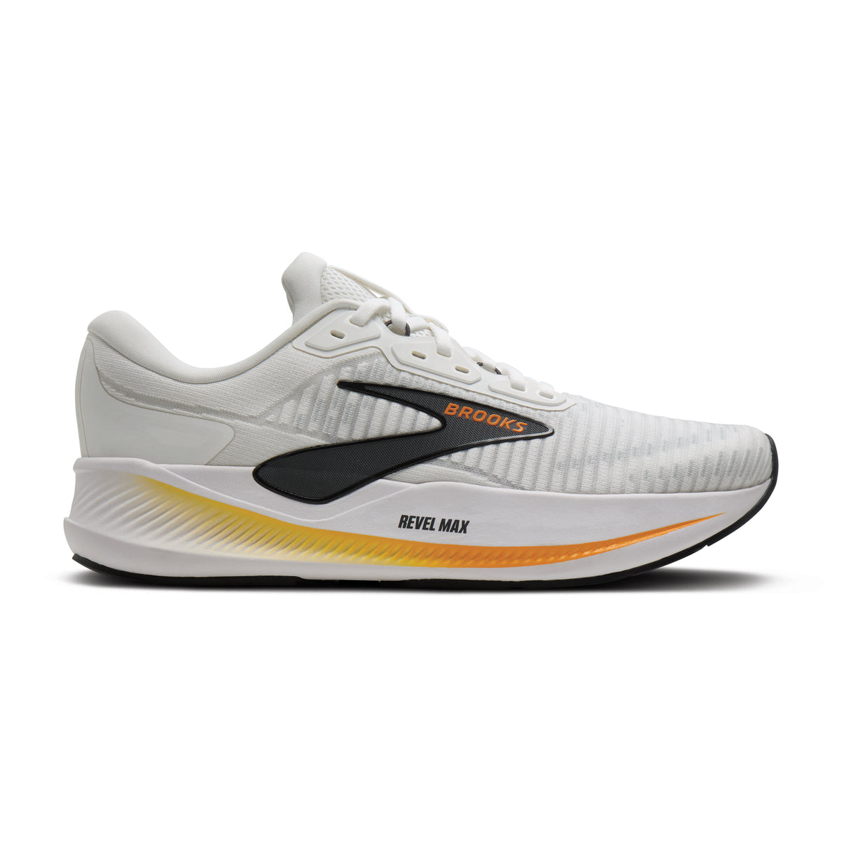 Men's Revel Max - White/Blackened Pearl/Orange