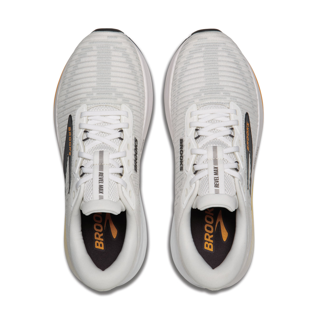 Men's Revel Max - White/Blackened Pearl/Orange