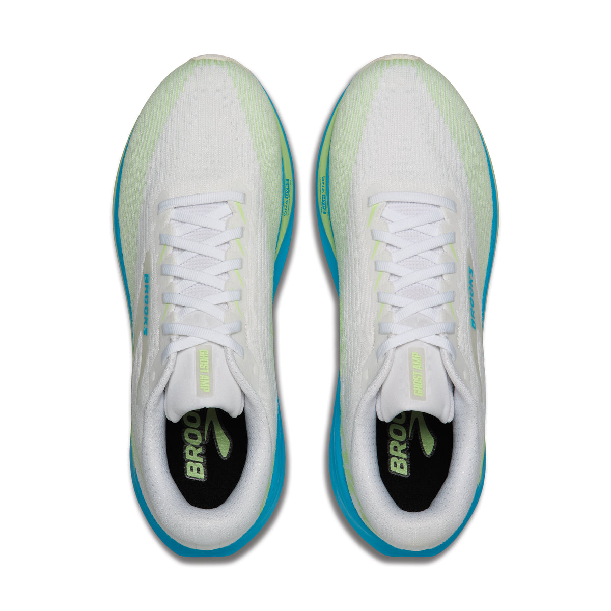 Men's Ghost Amp - White/Blue/Paradise Green