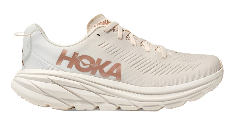 HOKA WOMENS RINCON 3 - EGGNOG/ROSEGOLD-Hoka