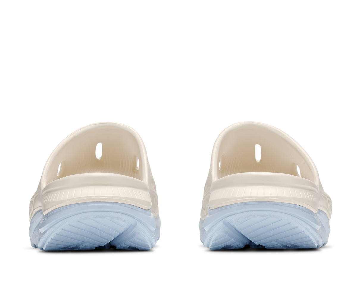 U Ora Athletic Recovery Slide 3 - ALABASTER / AMBIENT BLUE