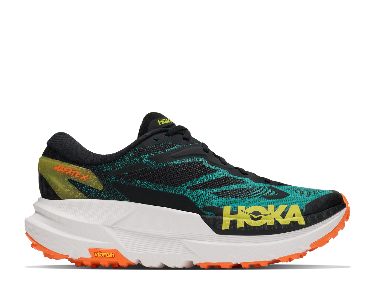 Men's Mafate X - BLACK / ELECTRIC AQUA