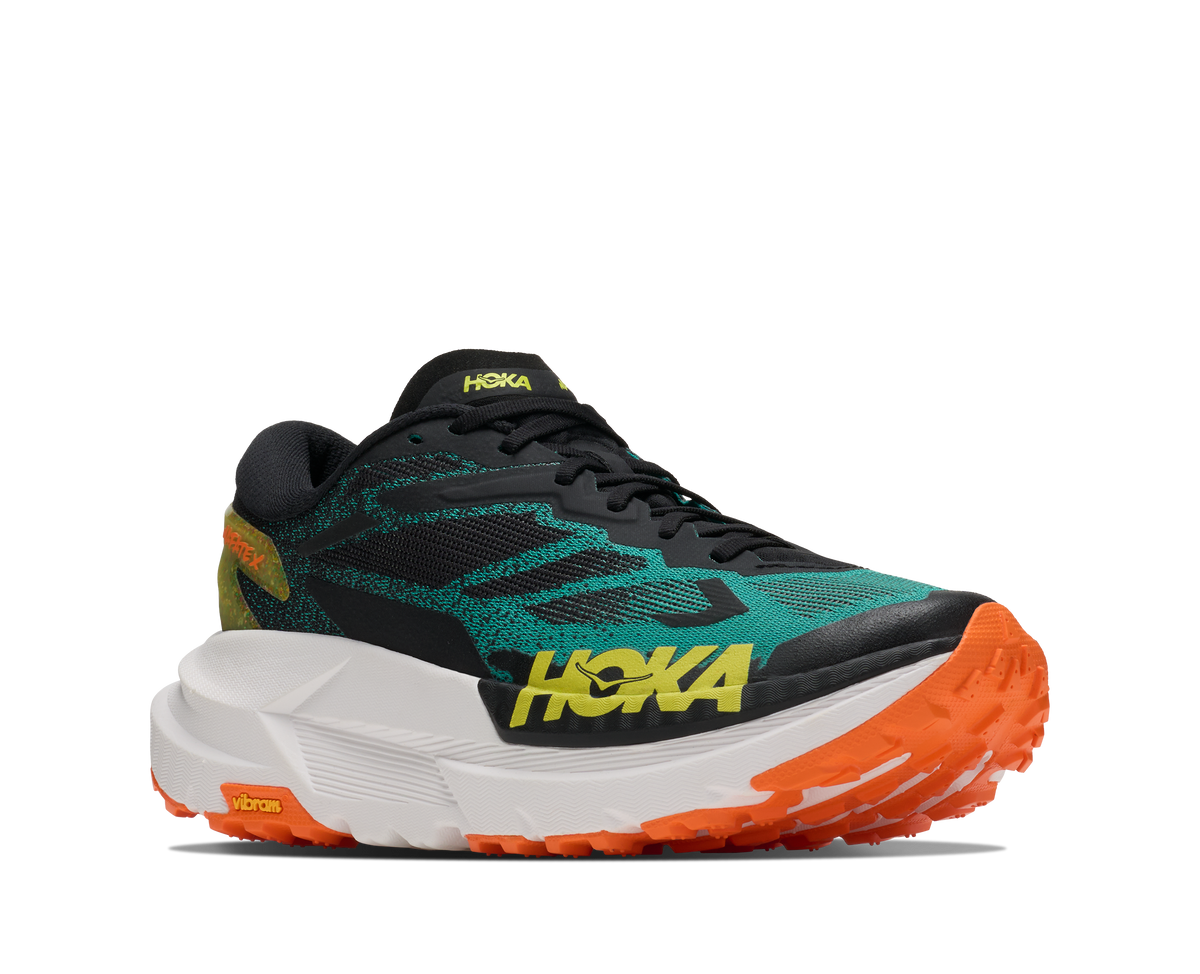 Men's Mafate X - BLACK / ELECTRIC AQUA