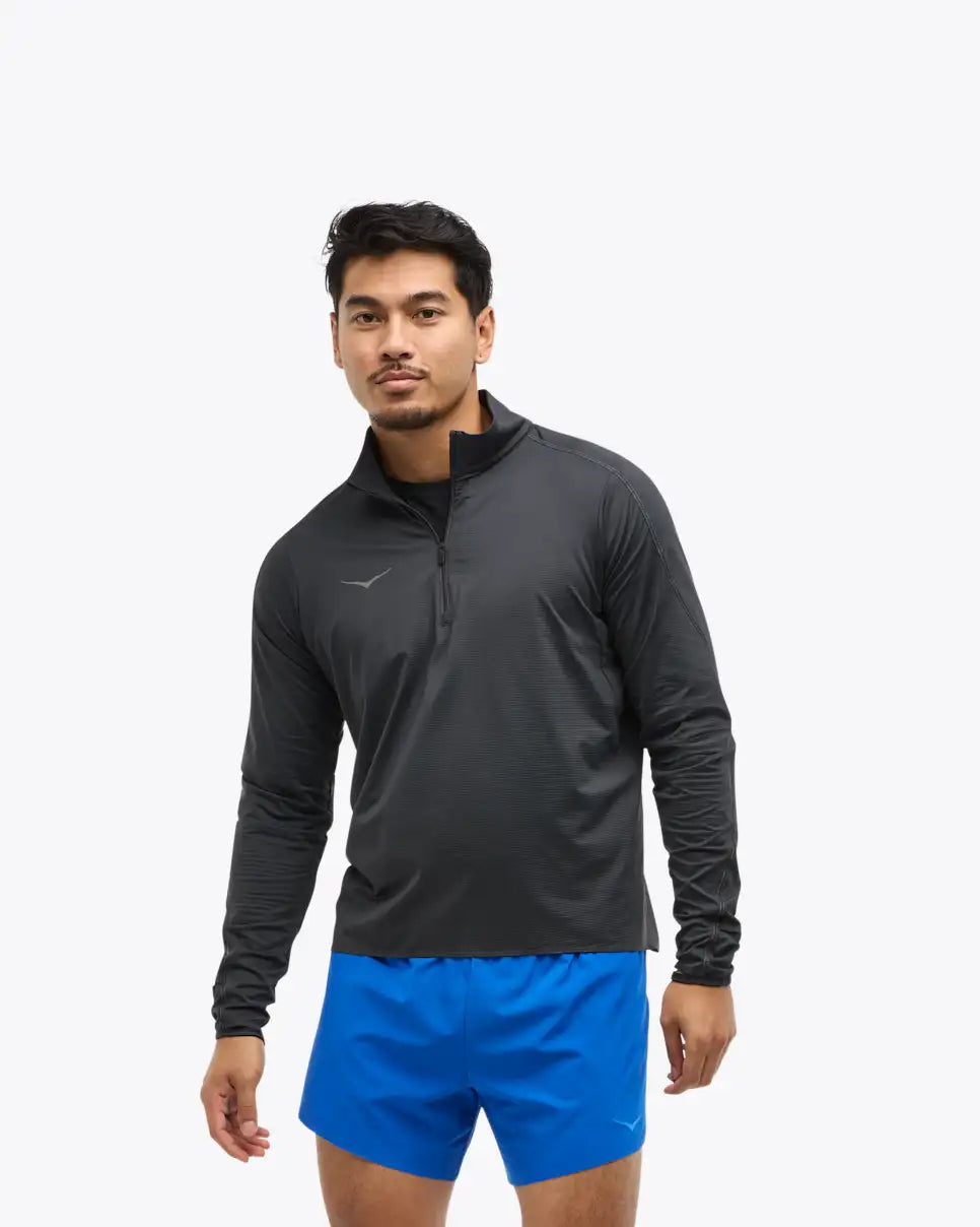 Men's GLIDETECH QUARTER ZIP - Black
