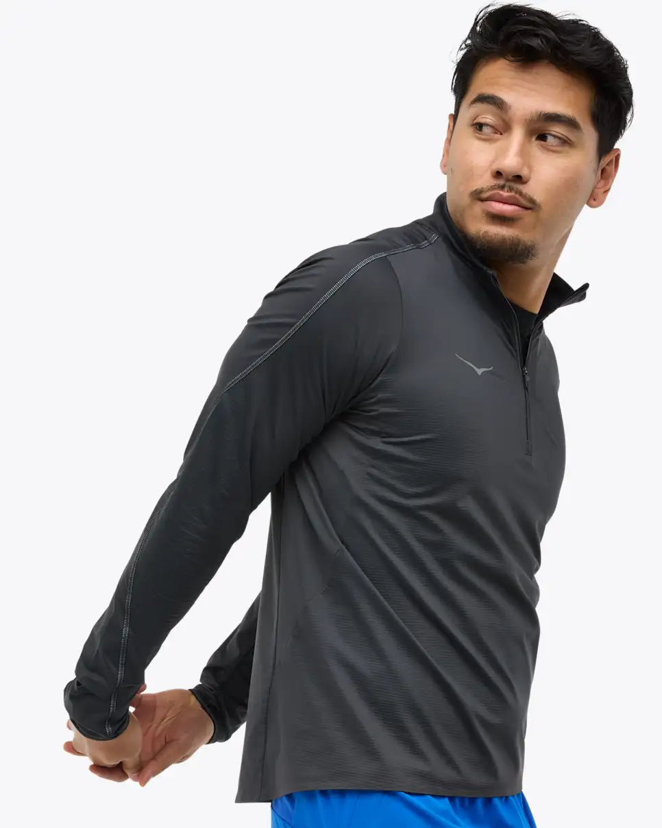Men's GLIDETECH QUARTER ZIP - Black