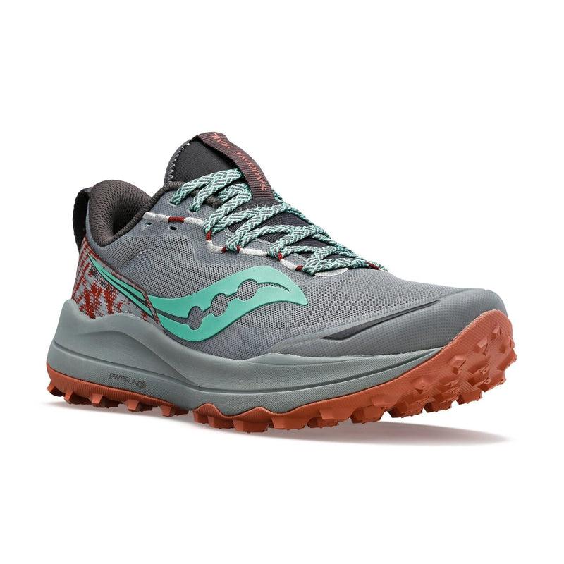 Saucony Women&#39;s Xodus Ultra 2 Trail Running Shoes - Fossil/Soot Gris-Saucony