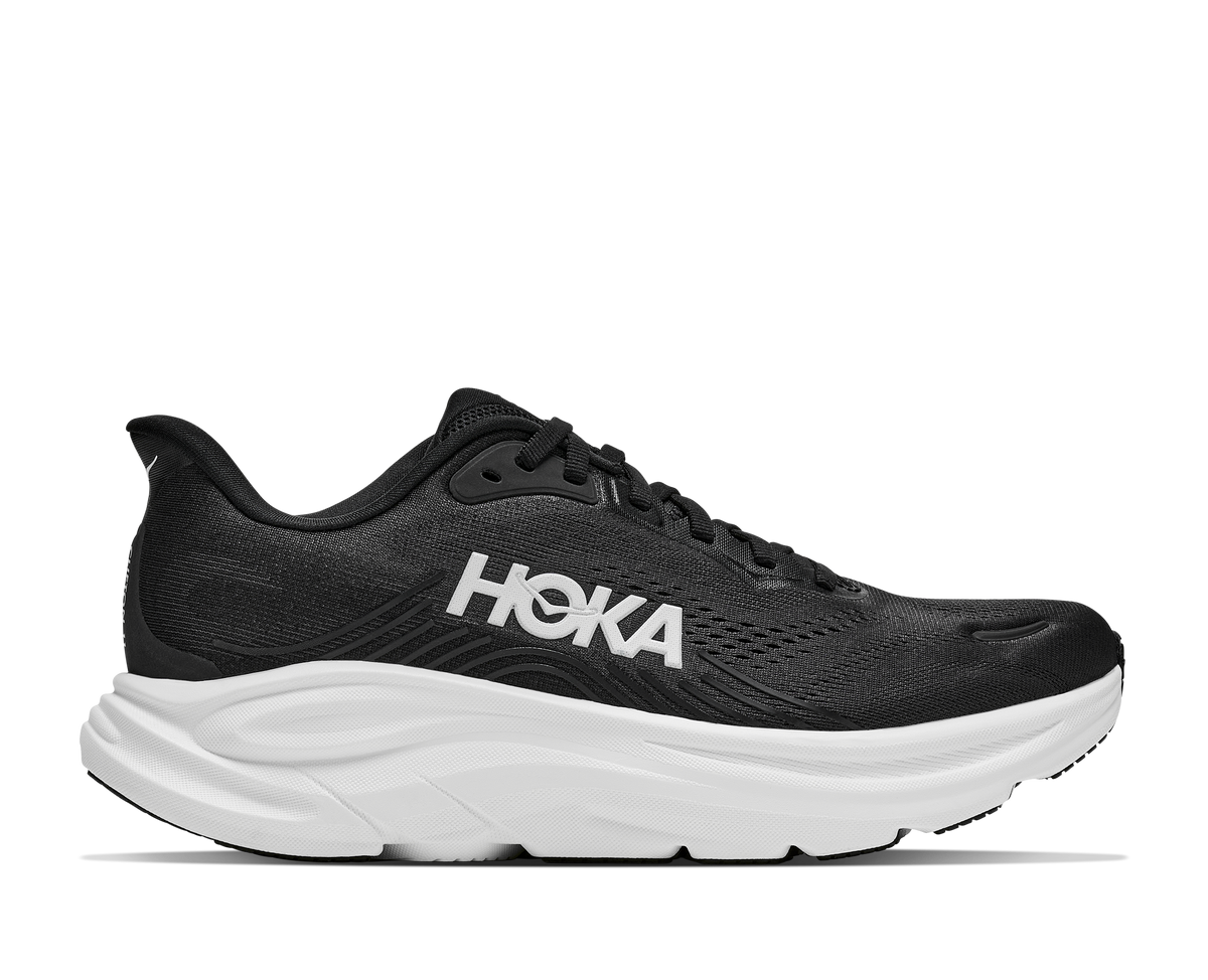 Men's Clifton 11 - BLACK / WHITE