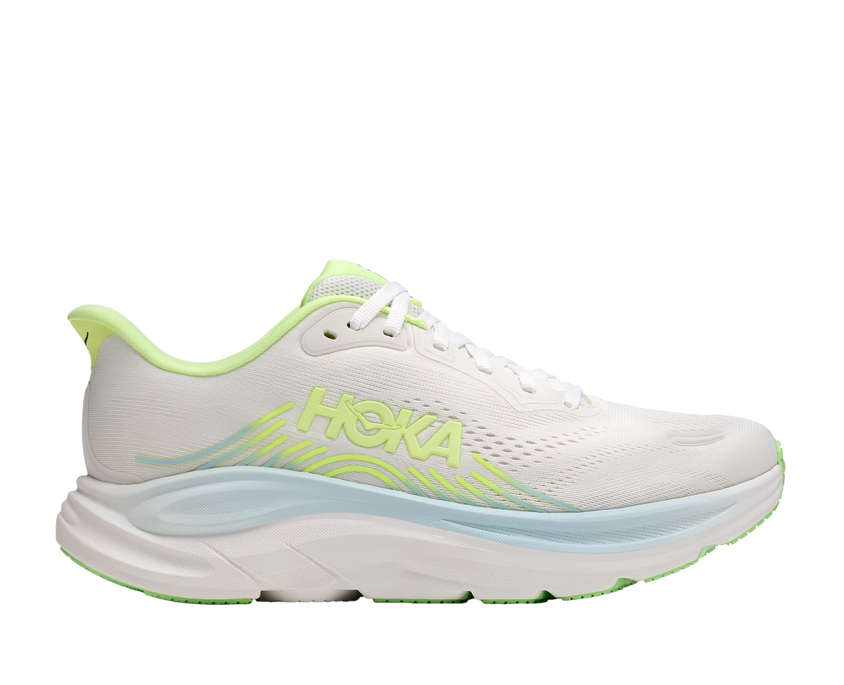 Women's Clifton 11 - FROST / NEON YUZU