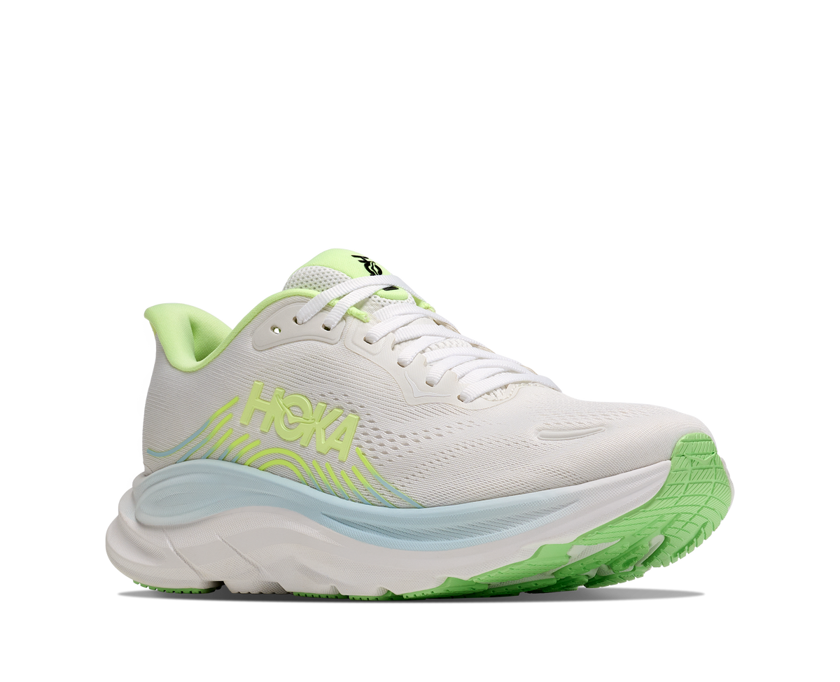 Women's Clifton 11 - FROST / NEON YUZU