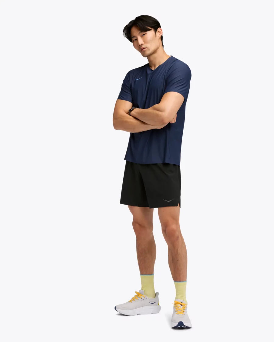 Men's GLIDE 7INCH SHORT 2IN1 - Black
