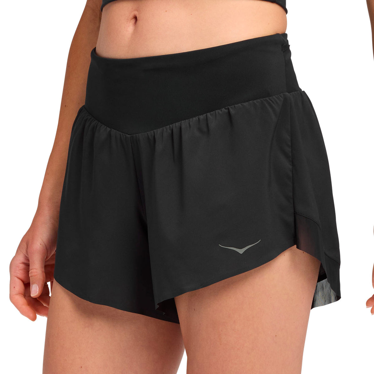 Women's GLIDE 4INCH SHORT - Black