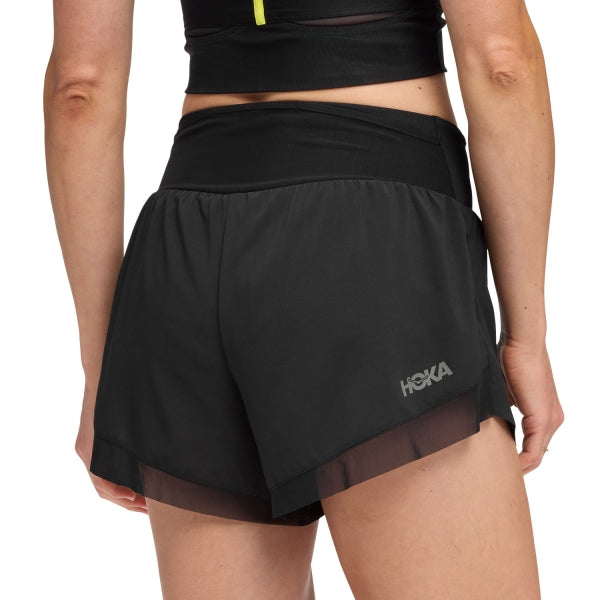 Women's GLIDE 4INCH SHORT - Black